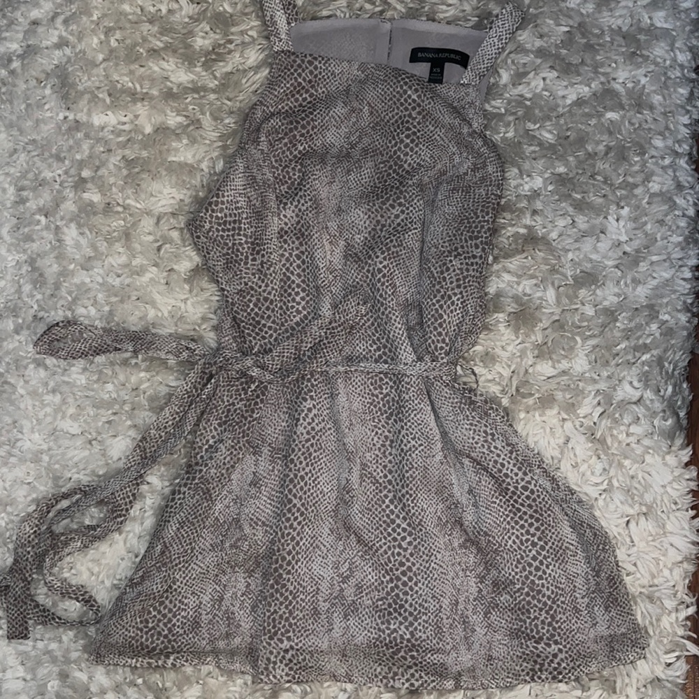 NWOT animal print tank top